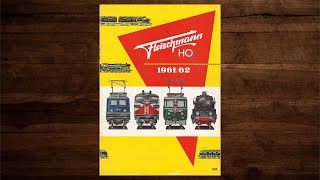 Fleischmann Katalog 1961 – Modellbahn Modelleisenbahn H0 [upl. by Oinegue]