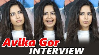 Actress Avika Gor CUTE Interview About BRO Movie  TFPC Exclusive [upl. by Ula494]