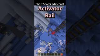 Activator Rail Short Shorts by StrawberryGS  Minecraft Crafting Recipe minecraft [upl. by Assylem106]