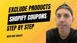 Exclude Products from Shopify Discounts amp Coupons Tutorial [upl. by Nauhs]