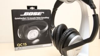 Bose QC15 Unboxing amp First Look [upl. by Guthrey]