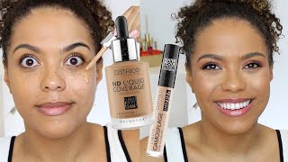 Catrice HD Liquid Coverage Foundation Review  Wear Test [upl. by Ernestus]