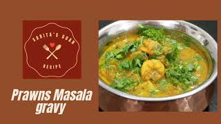 Goan Prawns Masala gravy  Sungtache tonak  Saritas Goan Recipe [upl. by Selrahcnhoj]