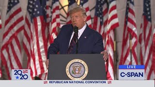 President Donald Trump Full Acceptance Speech at 2020 Republican National Convention [upl. by Booker563]