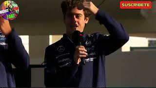 La fiebre Franco Colapinto No Para Recibió un Regalo muy especial en el Fan Forum F1 radio [upl. by Eidac]