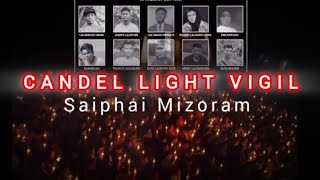 Ei pasaltha 10 hai sun na hunserCandel light vigilSaiphai Mizoram [upl. by Reina]