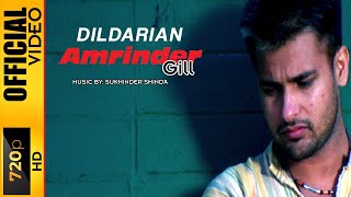 DILDARIAN  AMRINDER GILL  OFFICIAL VIDEO [upl. by Carole]