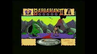 BARBARIAN II ATARI ST  FULL GAME [upl. by Fasta]