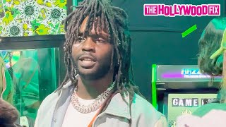 Chief Keef Is Mobbed By Fans While Shopping At ComplexCon amp Eating Trill Burgers In Long Beach CA [upl. by Atnauqahs]