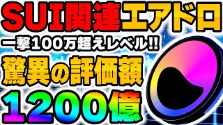 【SUI系エアドロ】一撃100万超えレベルの参加必須級エアドロップ案件！評価額が脅威の1200億円…やらない手は無いです【仮想通貨】【Elixir】【BTC】 [upl. by Nonohcle]