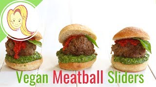 Vegan Meatball Sliders [upl. by Lawry615]