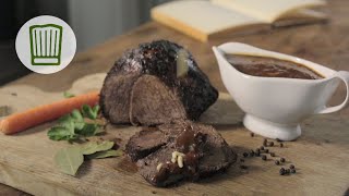 Rheinischer Sauerbraten Rezept  Rezept ist in der Beschreibung  chefkoch [upl. by Anees262]