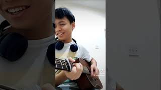 I cant with my little brother😭🤣 guitarcover unsaidemily capcut [upl. by Codel]