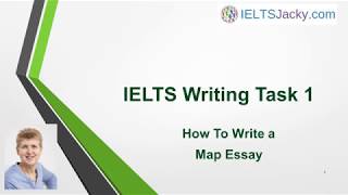 IELTS Writing Task 1 – How To Write an IELTS Map Essay [upl. by Allicserp]