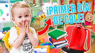 📚¡PRIMER DÍA de COLEGIO de WILLIAM 🎒ASÍ REACCIONA AL PRIMER DÍA DE CLASE  Familia Carameluchi [upl. by Grosberg]