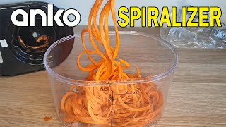 Anko Spiralizer VM9015BSA from Kmart a quick look and test [upl. by Adrianna]