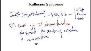 USMLE ACE Video 26 Kallmann Syndrome [upl. by Molohs]