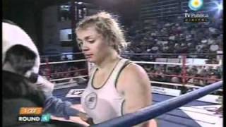 LOCOMOTORA OLIVERAS vs ROXANA LABORDE  FULL FIGHT  PELEA COMPLETA [upl. by Alekahs]