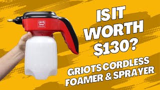 Griots Cordless Foamer amp Sprayer  Is it worth 130  Car Washing Tips [upl. by Derna]