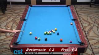 CSI 2013 US Open One Pocket Frost vs Bustamante [upl. by Brianne]