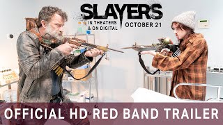 SLAYERS l Official Red Band Trailer l Thomas Jane Abigail Breslin Malin Akerman l See it October 21 [upl. by Hildegaard]