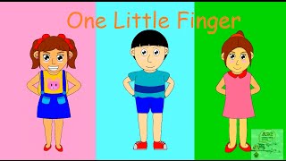 One Little Finger  Song for Kids Nursery Rhymes One Little Finger [upl. by Lefkowitz]