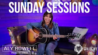 Sunday Sessions Episode 181 Aly Rowell  Projection Screen [upl. by Narmis]