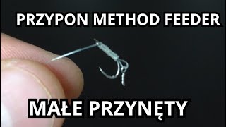 Przypon Method Feeder z igłą  Małe przynęty [upl. by Bickart]