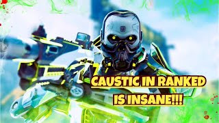 DOMINATING Ranked With Caustic Apex Legends Season 20 [upl. by Namus]