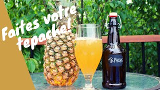 TEPACHE bière dananas Recette facile et économique [upl. by Annaoj667]