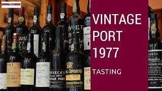 1977 Vintage Port wine tasting [upl. by Dorinda]