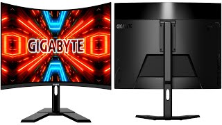 Gigabyte G34WQC 144 Hz Monitor Review [upl. by Merlina964]