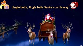 Children christmas song Jingle bells Jingle bells Santas on his way [upl. by Orimisac]