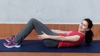 RUTINA DE EJERCICIOS ABDOMINALES PARA APLANAR Y FORTALECER ABDOMEN [upl. by Gnurt839]