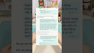 Hỏng có mà 😭 smallbusiness tiemtaphoacona packingorders góihàng stickers stationery diy [upl. by Gilroy832]