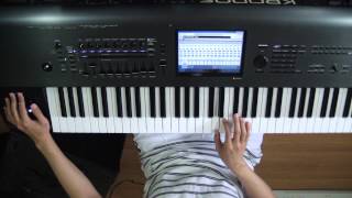 Dream Theater  Surrounded keyboard solo tutorial live version [upl. by Jablon]