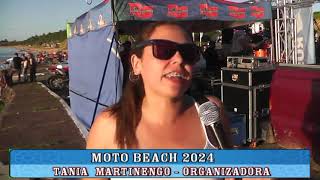 TANIA MARTINENGO MOTO BEACH 2024 [upl. by Nnylirak]