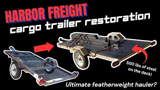 Harbor Freight Cargo Trailer Restoration [upl. by Ellett126]