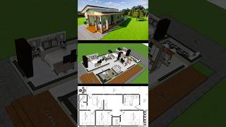 simple house design tinyhouse tinyhome smallhouse fyp [upl. by Aisatna]