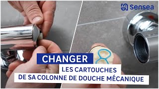 🔧 Réparation  Comment changer les cartouches de sa colonne de douche mécanique [upl. by Hosfmann]