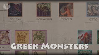 Greek Monsters Family Tree [upl. by Harim]