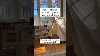 Our Montessori inspired playroomhomeschool room montessoriathome montessori [upl. by Asselim]