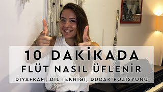 Yan Flüt Üflemek  Başlangıç Seviyesi Flüt Üfleme Teknikleri [upl. by Trojan837]