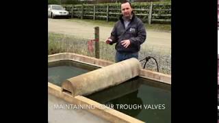 Maintaining the valves on your drinking trough  Murphy Concrete Products [upl. by Perren]