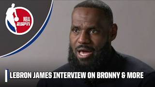 LeBron James on Bronnys emotional draft night how much more he has to give amp more  SportsCenter [upl. by Niel]