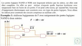 Logique combinatoire 3 Logigramme [upl. by Initof]