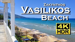 Vasilikos Beach Zakynthos in 4K video HDR Dolby Atmos 💖 The best places 👀 motorcycle trip  walk [upl. by Olivier]