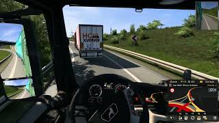 Euro Truck Simulator 2 4K  Chemnitz  Halle  Kwiaty doniczkowe [upl. by Ariam]