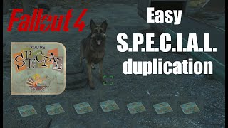 Fallout 4  SPECIAL book duplication glitch with Dogmeat [upl. by Quartet611]