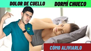 Me dormí chueco y me duele el cuello ¿Cómo lo quito [upl. by Owades921]